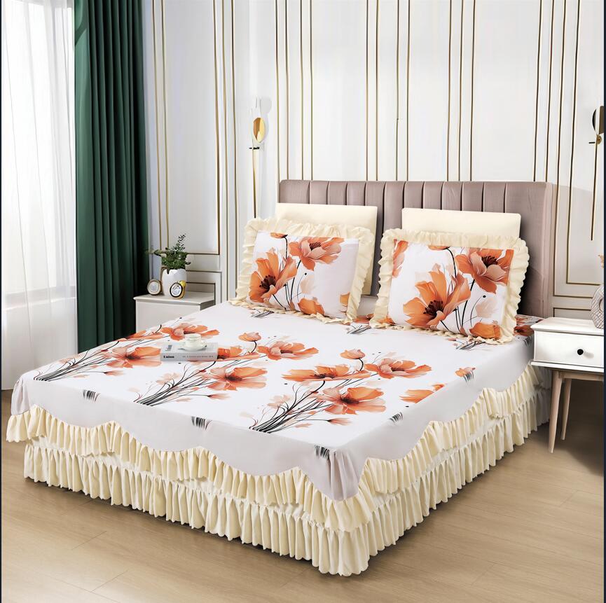 Bed skirt set